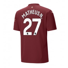 Manchester City Matheus Nunes #27 3rd Trikot 2024-25 Kurzarm